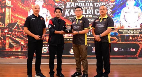 Polda Jambi Gelar Seremoni E-Sport Kapolda Cup 2026, Wadah Pengembangan Talenta Digital Menuju Kapolri Cup